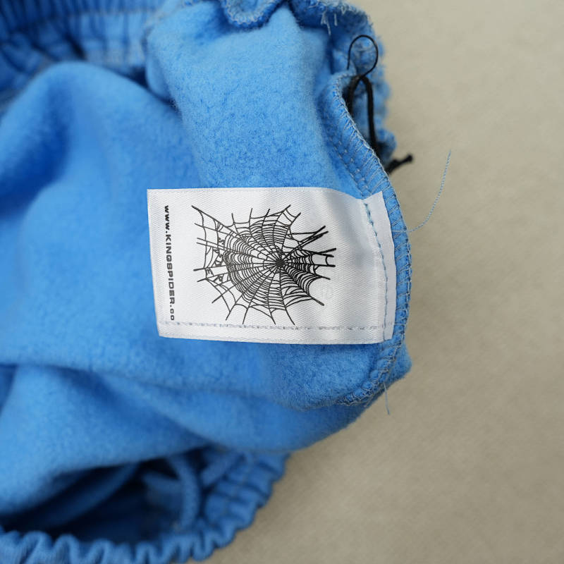 Sp5der Og Web V2 Sweat shortDusty Blue 9