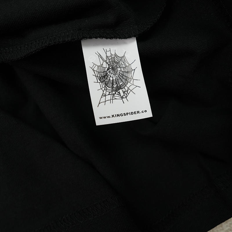 Sp5der Jeffery Heavyweight Tee Black 7