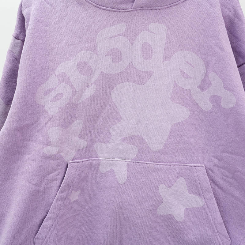 Sp5der Beluga V2 Hoodie Acai 5
