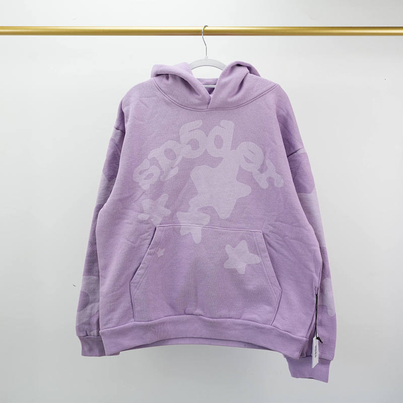 Sp5der Beluga V2 Hoodie Acai 4