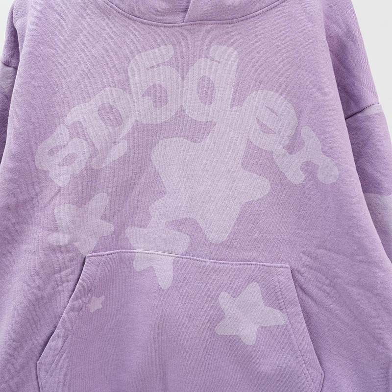 Sp5der Beluga V2 Hoodie Acai 9