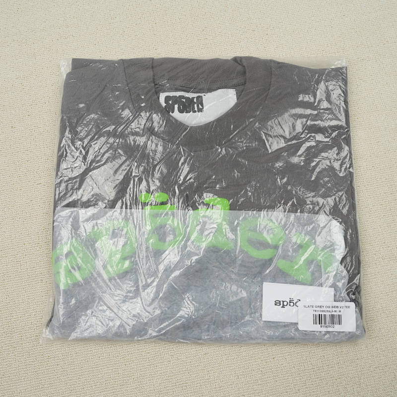 Sp5der Og Web V2 Tee Slate Grey 2