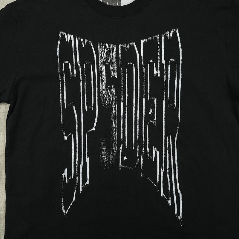 Sp5der Diffused Collegiate TeeBlack 4