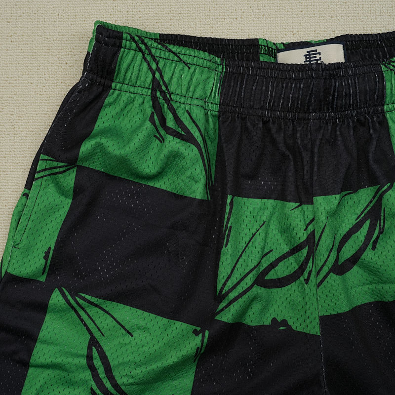 Eric Emanuel X Matty Boy Ee Shorts 99 Eyes Slime/Orange 9