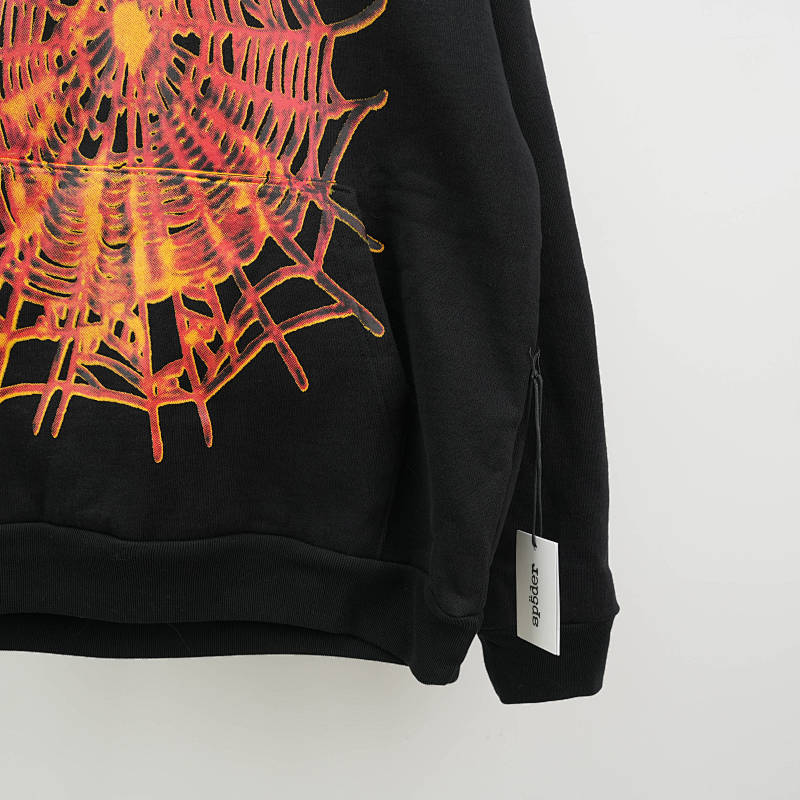 Sp5der Og Web V2 Hoodie Black 6