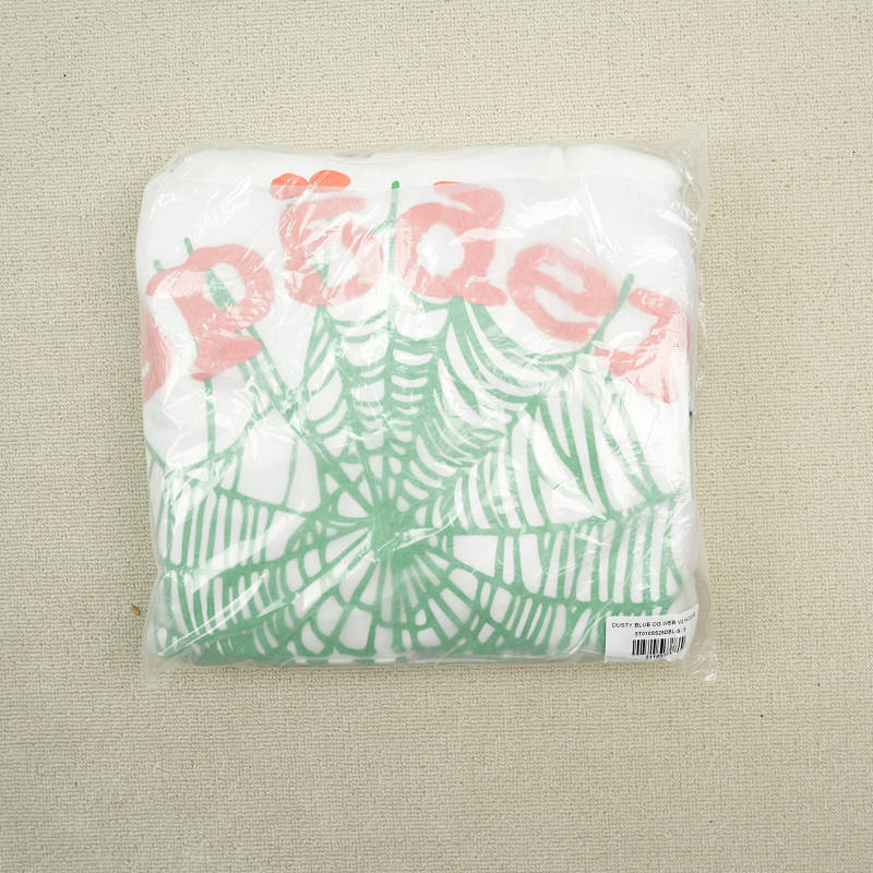 Sp5der Og Web V2 Gradient Hoodie White 2