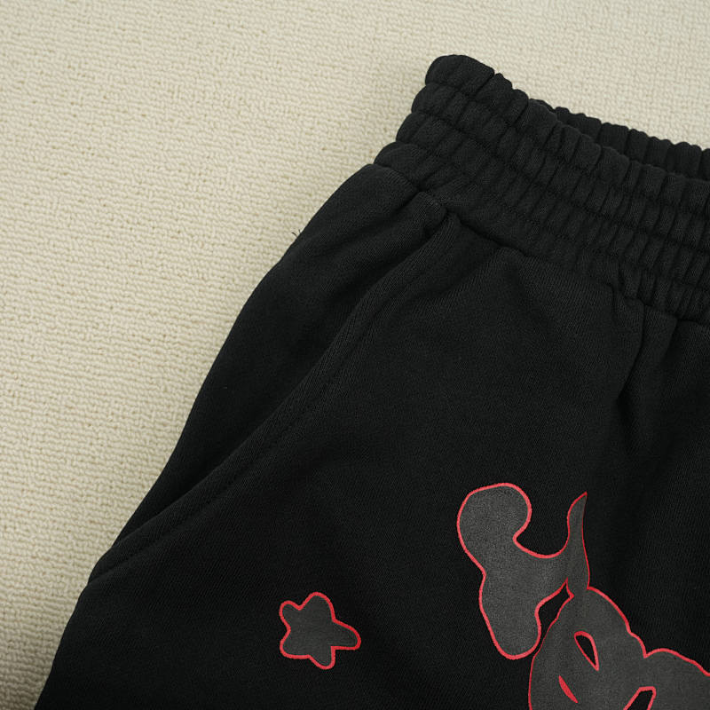 Sp5der Beluga Outline Sweatshorts 4