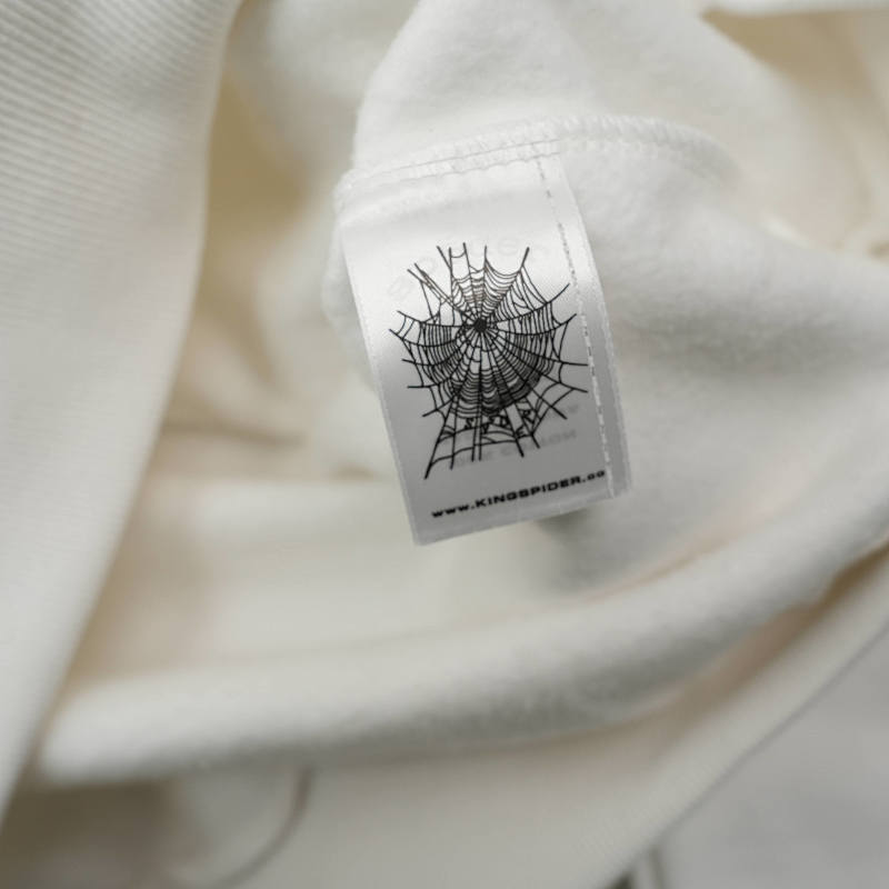 Sp5der Og Web V2 Gradient Hoodie White 11