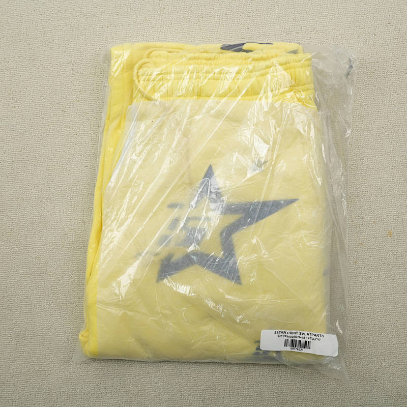 Sp5der 5Star Sweatpants Yellow 2