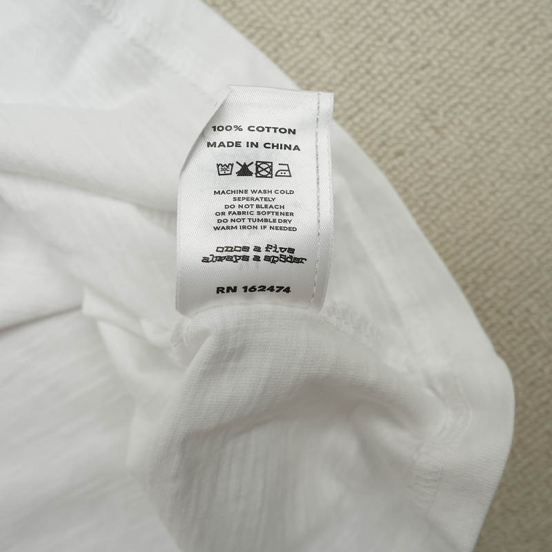 Sp5der Cross Country Slub Tee White 8