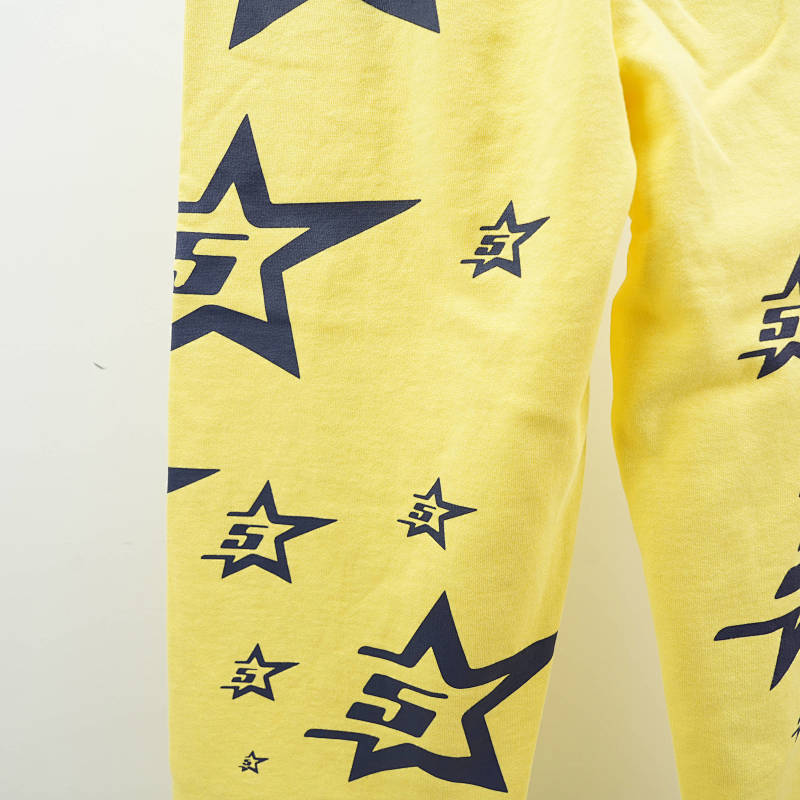 Sp5der 5Star Sweatpants Yellow 8