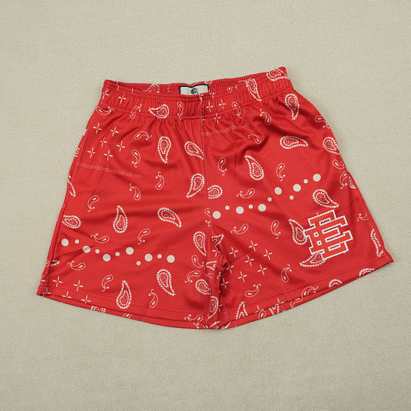 Eric Emanuel Ee Basic Short Ss25 Red Paisley 6
