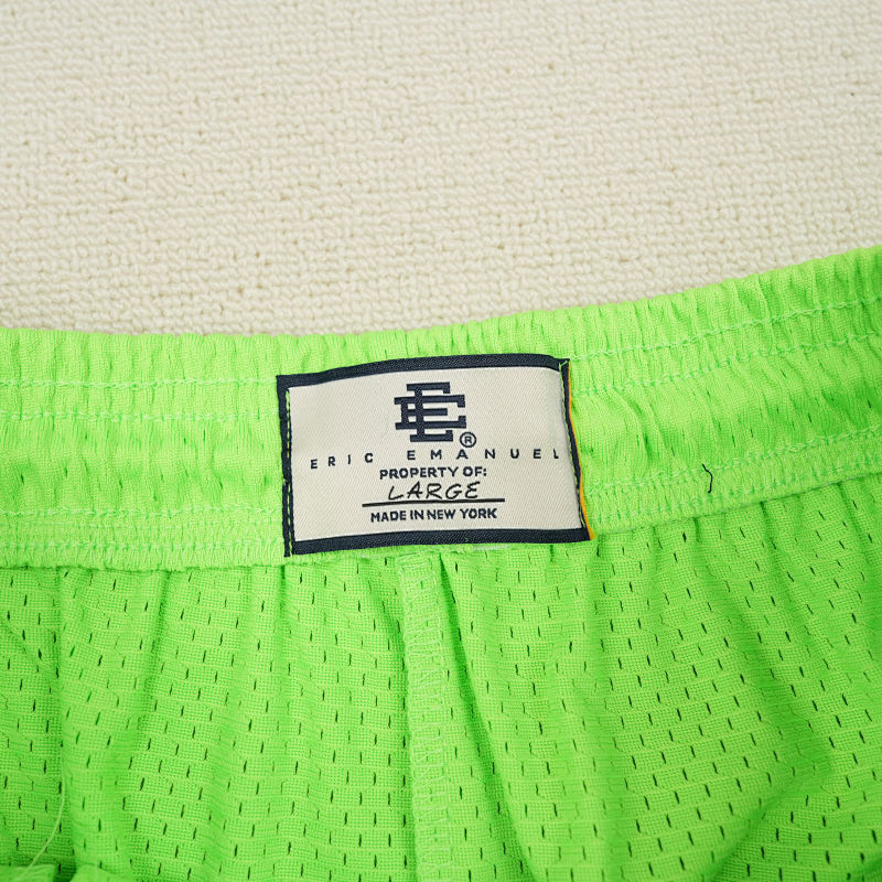 Eric Emanuel Ee Basic Short Gecko Green Bolts 12