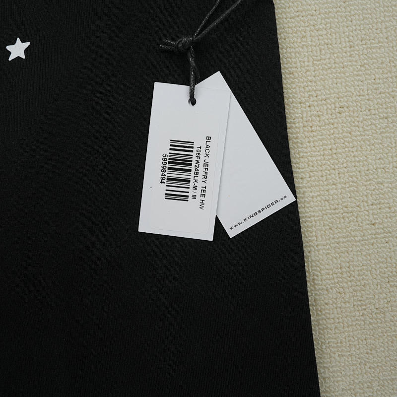 Sp5der Jeffery Heavyweight Tee Black 11