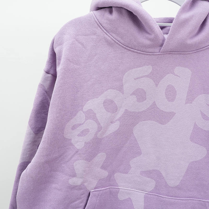 Sp5der Beluga V2 Hoodie Acai 6