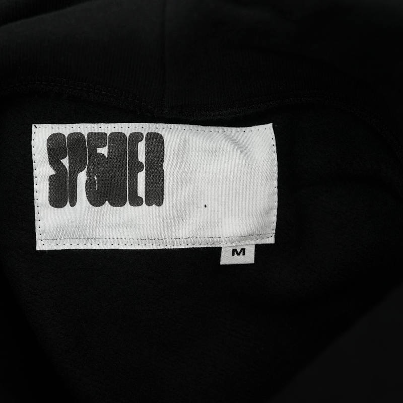 Sp5der Beluga Angel Number Hoodie Black 12