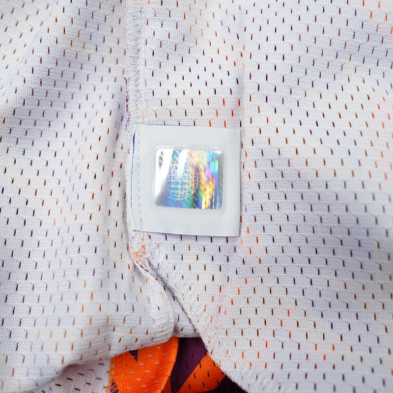 Eric Emanuel Ee Basic Short Orange/Purple Houndstooth 11