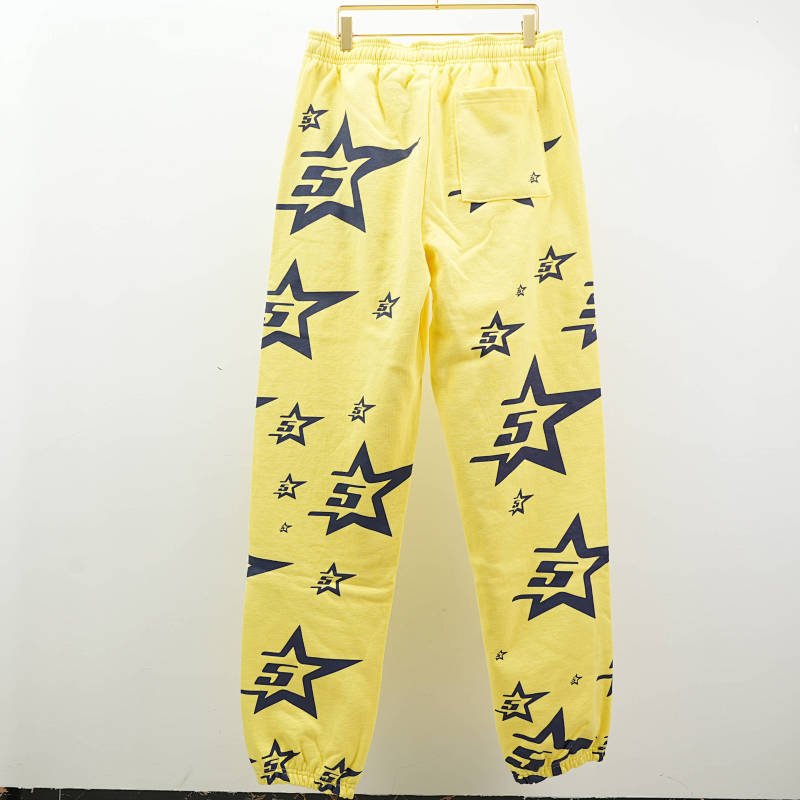 Sp5der 5Star Sweatpants Yellow 12