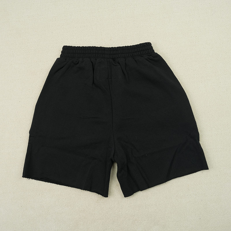 Sp5der Og Logo Embroidered Sweatshort Black 12