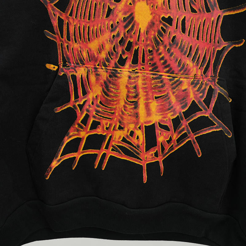 Sp5der Og Web V2 Hoodie Black 7