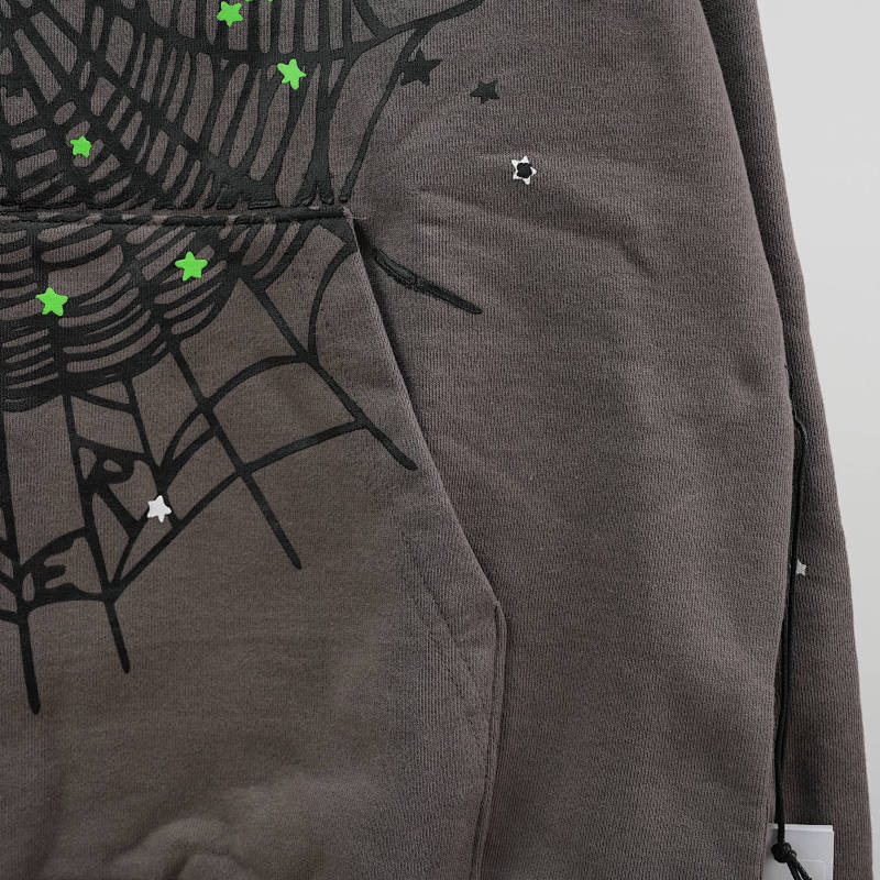 Sp5der PunkV2 Hoodie Slate 7