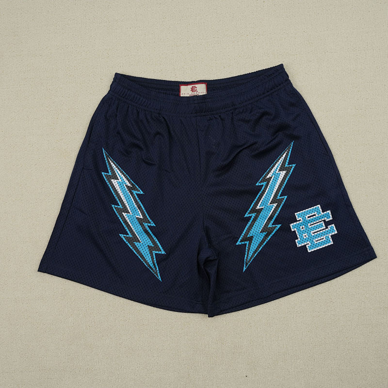 Eric Emanuel Ee Basic Lightning Bolt Short Navy/Black/Teal 4