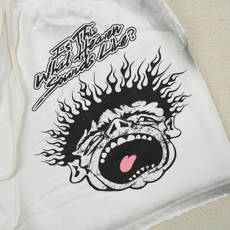 Hellstar Records Shorts White 12