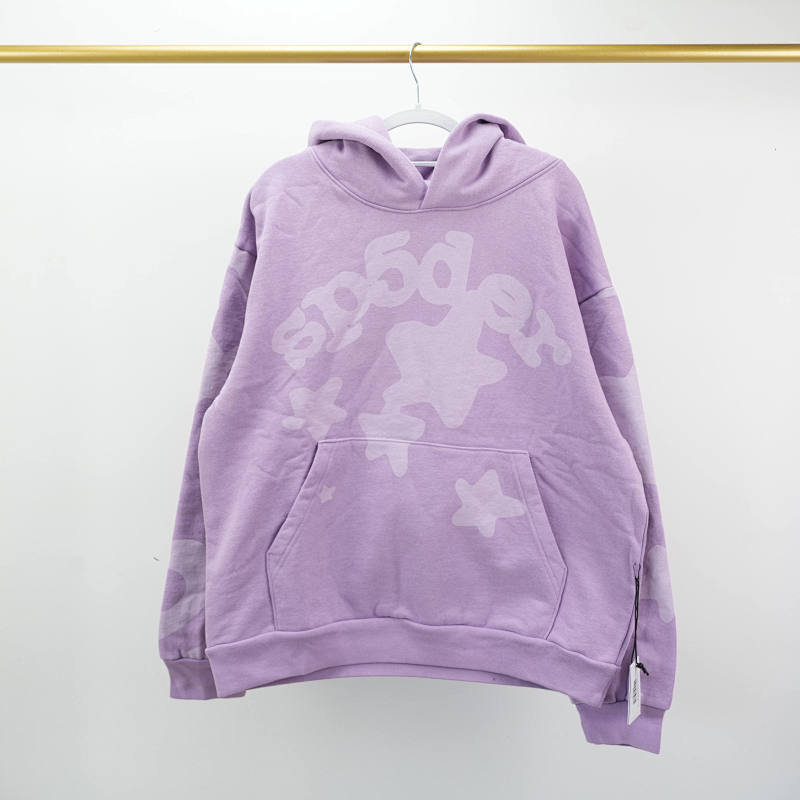 Sp5der Beluga V2 Hoodie Acai 3