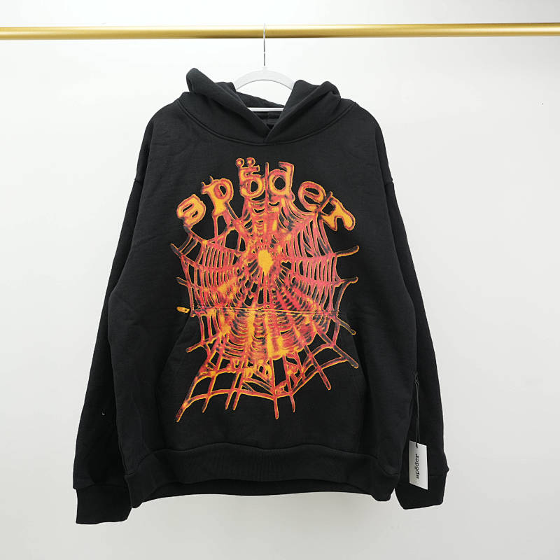 Sp5der Og Web V2 Hoodie Black 3