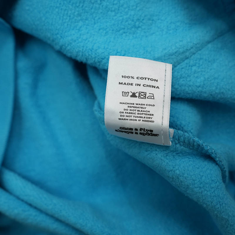 Sp5der Punk V2 Hoodie Cyan 9