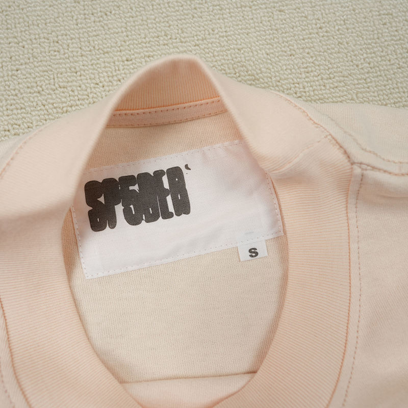 Sp5der Legacy Logo Heavyweight Tee Cream 9