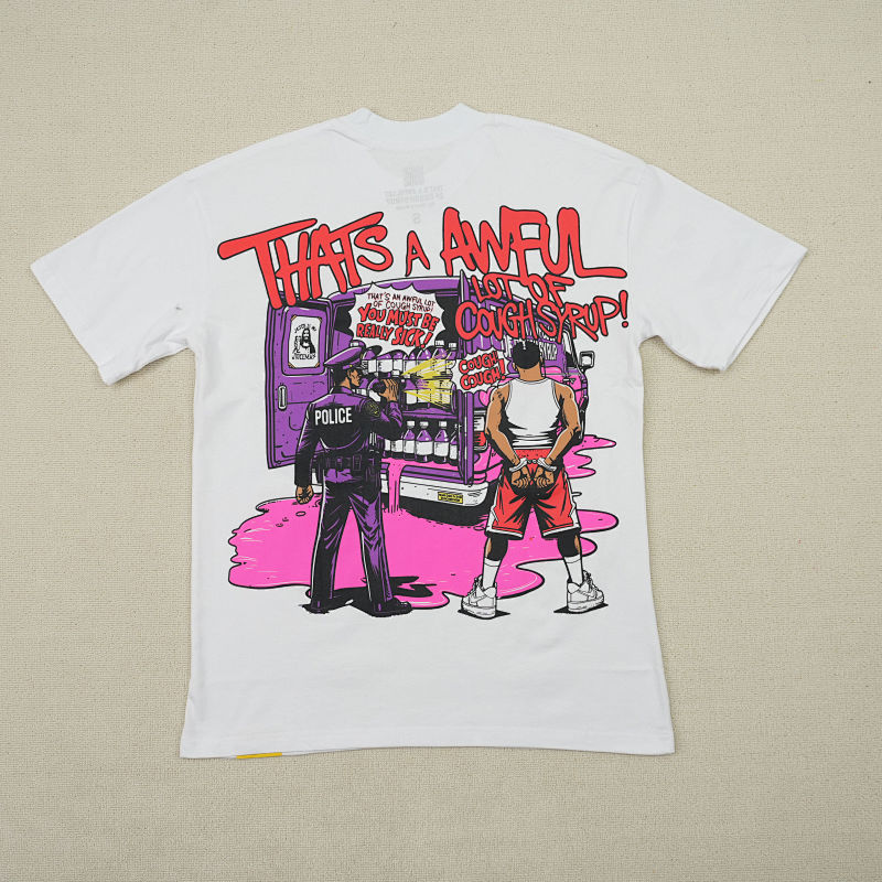 Juiceman Tee White 8