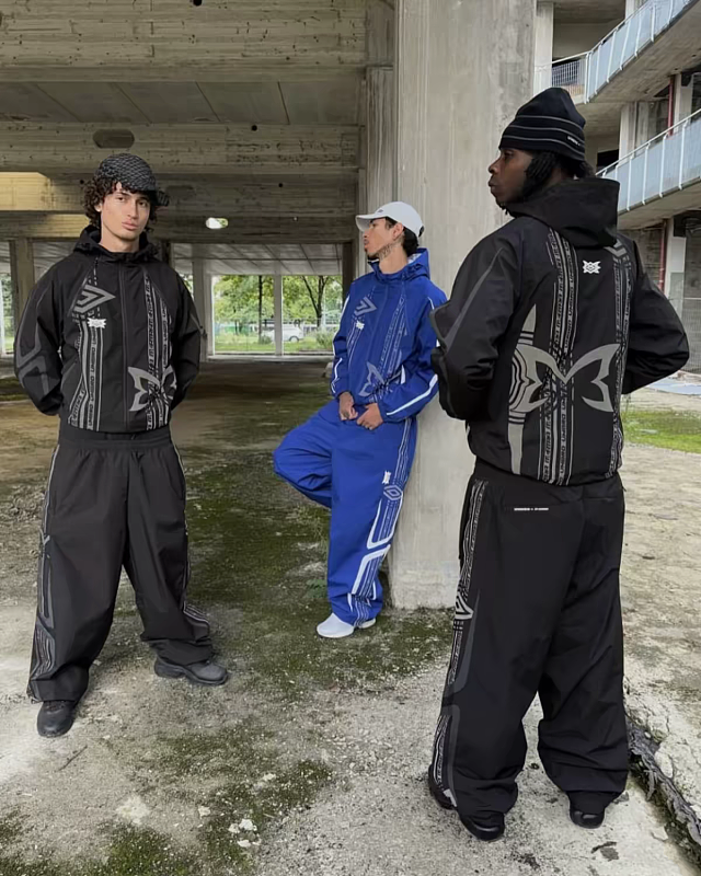 ¥~top 228 Pants 188 M⭐ Rt⭐ A X Umbro Jacket Trousers · 3