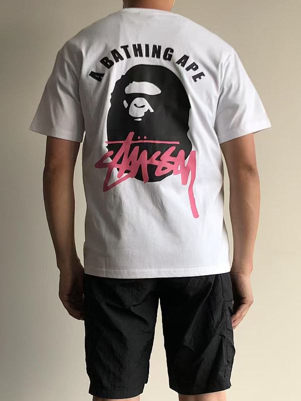 Stussy X Bape T-shirt 4
