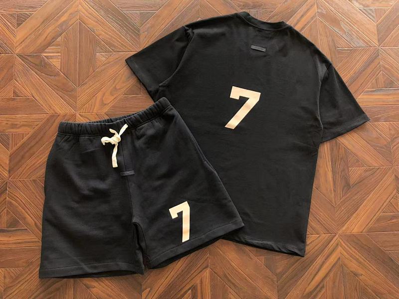 Top Pants Fog T-shirt Shorts 7