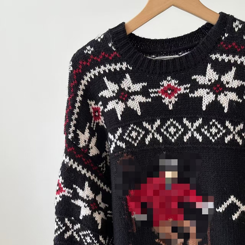 ##Men's Skier Intarsia Knit Sweater P 7