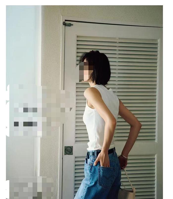 10usd Promotional Sale ##Women's 100% Ribbed Cotton Tank Top N 6