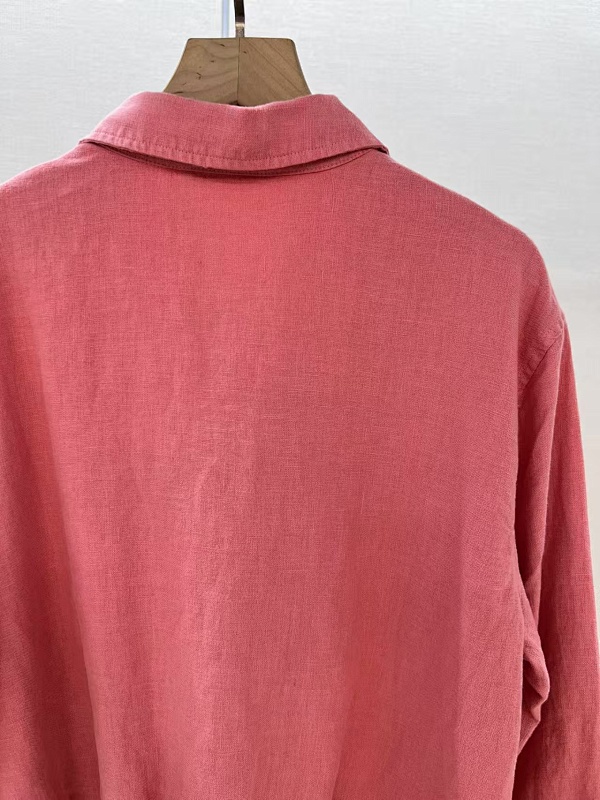 ##Linen Harrington Jacket P 6