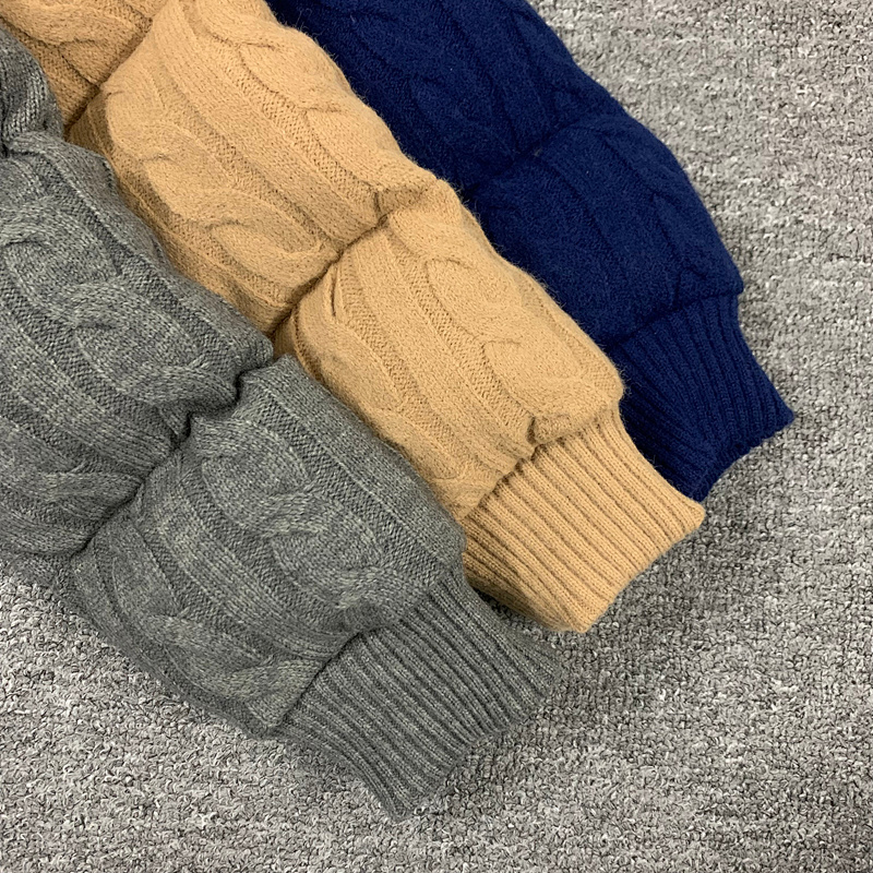 ## Knit Hooded Cotton-Padded Jacket W 7