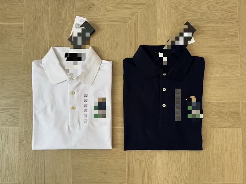 ##rlx Tailored Fit Golfing Bear Pique Polo Shirt Rlx Polo Y 10