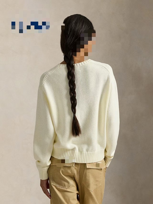 ##Cotton-Blend Crewneck Sweater 808 P 4