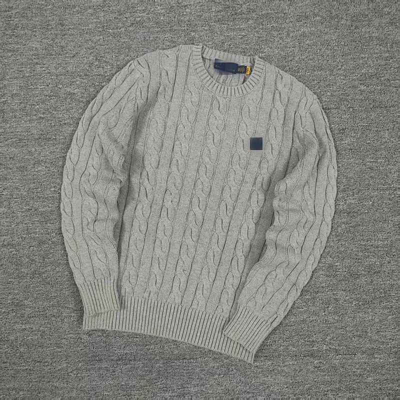 .00##rl 100% Pure Cotton Autumn And Winter Round Neck Long Sleeved Sweater C 7
