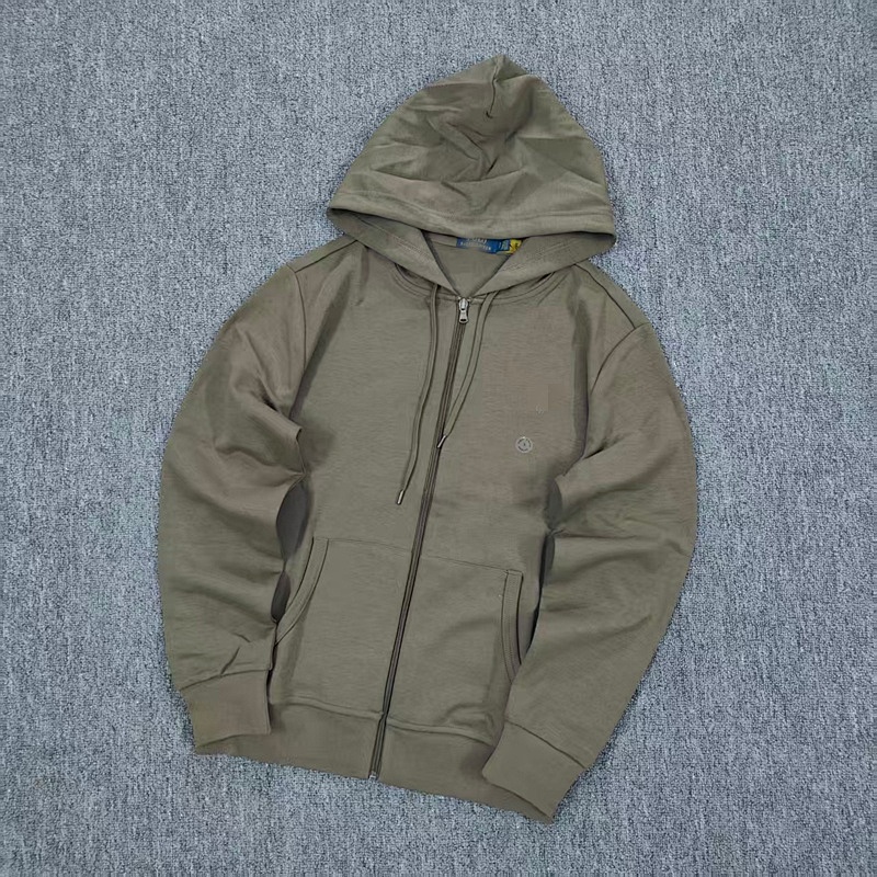 .00#rl Double-Knit Full-Zip Hoodie A 7