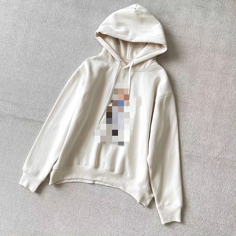 ##Women's Bear Oversized Fleece Hoodie P 8