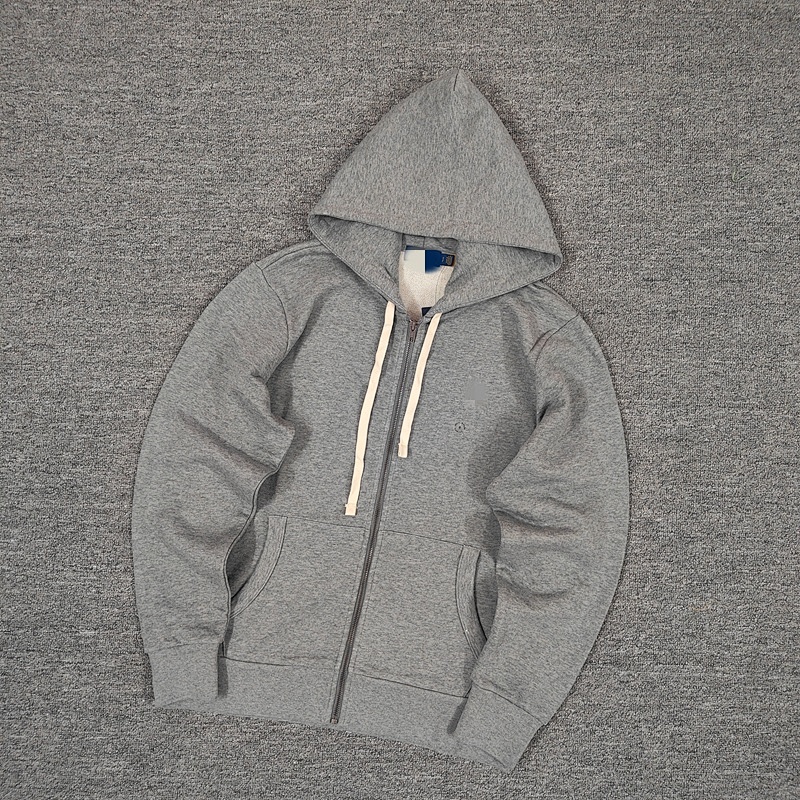 .00## Men's 24 Year Autumn Full Zipper Cotton Hoodie D 10
