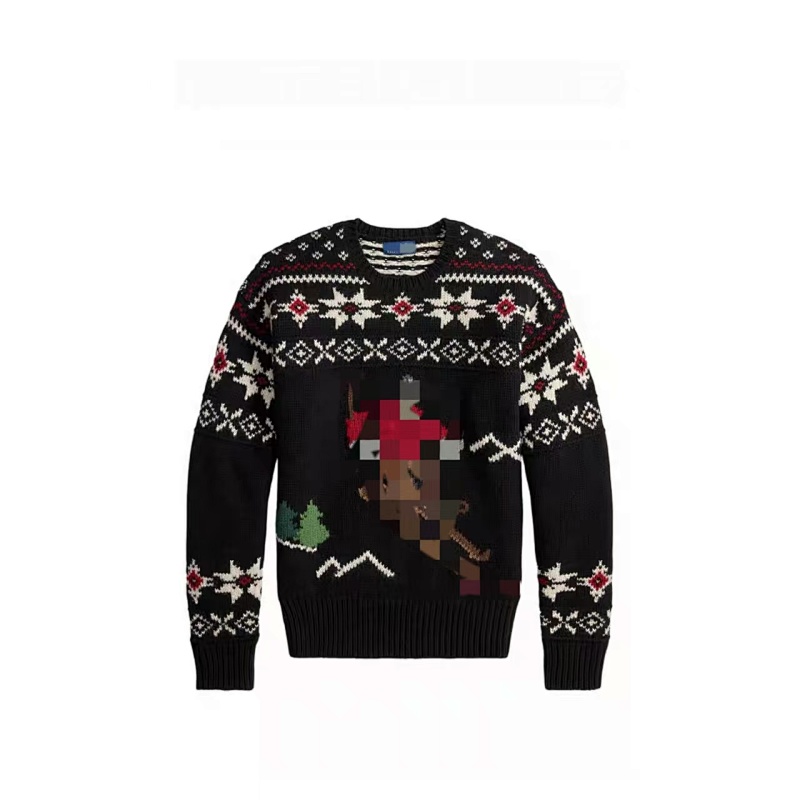 ##Men's Skier Intarsia Knit Sweater P 4