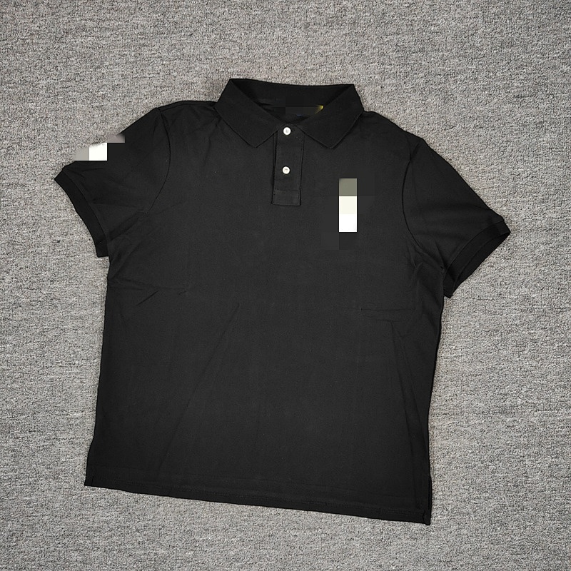 # Basic Big Pony Embroidered Polo Shirt Polo R32 H 4