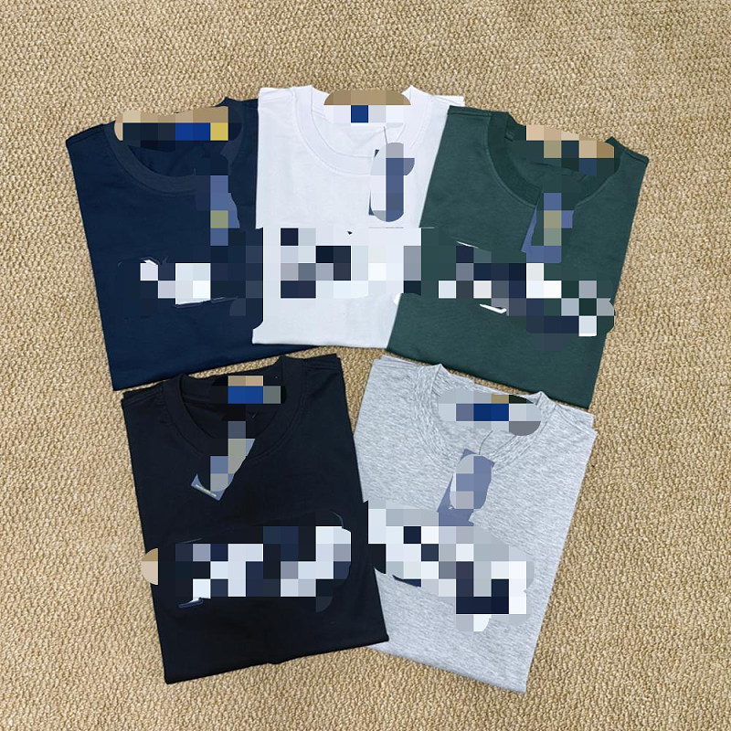 ##100% Cotton Letter Embroidery T-shirt T 516366E 10