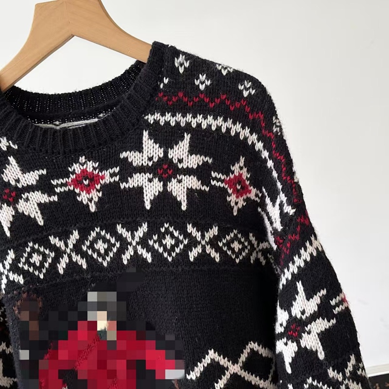 ##Men's Skier Intarsia Knit Sweater P 8