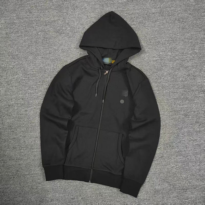 ##Double-Knit Full-Zip Hoodie And Pant Suits A 11